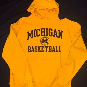 Champion Yellow Athletic Hoodie